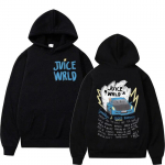 R&auml;ppar Juice Wrld Moodne Kapuutsiga Pusa Unisex Hip Hop Vabaaja S&uuml;gis/Talv Higipusad Unisex Punk Gooti Pullover Kapuutsiga Pusad Streetwear 2XL