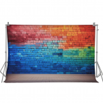 2,1 * 1,5 m / 7 * 5 jalga fotograafia taustal portreefotograafia taustad V&auml;rviline telliskiviseina foto Type 3