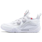 Li Ning Ground Flight Max Libisemisvastased Kulumiskindlad Madalad Sulgpallijalatsid Unisex toss Valge AYAT001-1 40⅓ gray