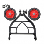 Muruniiduki tugiratas umbrohutrimmerile Kolmnurkne struktuur Lihtne paigaldada niiduki abirattad Reguleeritav rohutrimmeri tugiratas gaasi jaoks Sets