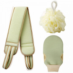 3tk/komplekt Kooriv Nahka Keha Puhastus Pesulapp Pehme Hari Du&scaron;ipall Seljapuhastaja Komplekt K&auml;ter&auml;tik Vannikindad Kodu Hotelli Vannituppa roosa