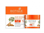 Biotique Sandalwood p&auml;ikesekaitsekreem Ultra Soothing Face Lotion, SPF 50+ |Aus ja niisutatud| Veekindel| K&otilde;igile nahat&uuml;&uuml;pidele| 50 ml