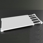 Loomingulised &uuml;lest&otilde;stetavad kapi kihilised vaheseinad K&ouml;&ouml;k Vannituba Hoiukapi riiulid 23-30cm-(24cm wide) valge