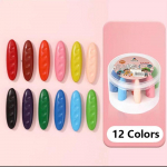 24.12.36 V&auml;rvid Plastikust plastist v&auml;rvipliiats &Auml;rge m&auml;&auml;rdunud k&auml;si &Otilde;limaalipulk Kirjatarbed 12Colors