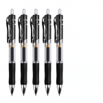 5 tk Press Neutraalne 0,5 mm Suure mahutavusega Paks t&auml;idis pastapliiats Signature Must Punane Sinine &Uuml;li&otilde;pilaste &otilde;ppekabinet punane