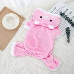 Lemmikloomakoerte riided Talvised pehmed fliisist koerte kapuutsid Lemmikloomariided v&auml;ikestele koertele Kutsikad kassid Chihuahua Yorkshire lemmikloomad j&otilde;ulukost&uuml;&uuml;m S