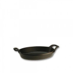 Plat Ovale Empilable &ndash; Staub &ndash; 1302323 &ndash; Fonte &ndash; Noir &ndash; 24 cm
