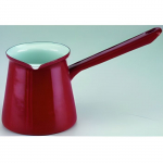 Cafeti&egrave;re turque - IBILI - 910145 - Acier &eacute;maill&eacute; vitrifi&eacute; - Rouge - 0,50 L