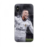 Coque Maniacase pour iPhone XS max Kylian Mbappe Real Madrid Goal