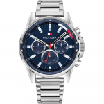 Tommy Hilfiger 1791788 Multifunktsionaalne Masoni terasest/sinine meeste k&auml;ekell