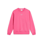 Li Ning Logo Prindiga &Uuml;mmarguse Kaelusega L&otilde;tv &Otilde;huke Spordipusa Pikkade Varrukatega Naiste pusa Heleroosa AWDTC92-3 L