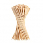 100 tk puidust vardad 6-tollised tugevad kokteilivarrased eelroogade jaoks Lamedad aerad toidupulgad peoks BBQ puuviljajuustu tordilauad Aksessuaarid 100pcs