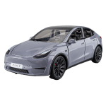 1/24 Tesla MODEL Y Sulamist Autokere Mudel Valatud Metallist M&auml;ngu S&otilde;iduk Autokere Mudel Simulatsiooni Kollektsioon Heli Valgus Laste M&auml;nguasi Kingitus hall