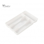 1/2 tk sahtli korraldaja Laiendatav k&ouml;&ouml;gialus n&otilde;ude jaoks Reguleeritav s&ouml;&ouml;giriistade hoidik koos 4/6 sahtliga s&ouml;&ouml;giriistade hoiustamise jagaja spaatlite jaoks S valge