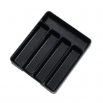 1/2 tk sahtli korraldaja Laiendatav k&ouml;&ouml;gialus n&otilde;ude jaoks Reguleeritav s&ouml;&ouml;giriistade hoidik 45388 lahtriga s&ouml;&ouml;giriistadega L