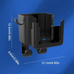 3 &uuml;hes autoistme seljatoe riidepuu, hoiukonks, telefonihoidik, peatoe topsihoidja, riputatav peatoe klamber riiete ja kottide jaoks, auto korrastuskomplekt must