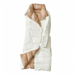 Kahepoolne pikk sulejope kevad-s&uuml;gisene turtlene kaelusega valge pardi sule soojad pargid Must kuldhall helesinine roheline valge S-5XL L