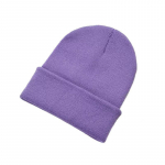 S&uuml;gis- ja talvised hubased villased kootud m&uuml;tsid &ndash; &uuml;hev&auml;rvilised One Size helelilla v&auml;rv