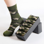 1/5/10 paari meeste kvaliteetseid keskmise pikkusega sokke, kamuflaaž, armee roheline, mugavad spordisokid 5 pairs