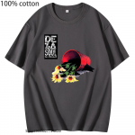 De La Soul Is Dead Graafiline T-s&auml;rk naiste vabaaja Anime Manga T-s&auml;rgid 100% puuvillased l&uuml;hikeste varrukatega t-s&auml;rgid naiste t&auml;navar&otilde;ivad Kpop topsid S