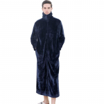 S&uuml;gistalvised flanellist t&otilde;mblukuga hommikumantlid naistele Paaridele &Ouml;&ouml;kleit Moodne Soe, Suured Rev&auml;&auml;ridega Kimono, Pikendab Paksendatud Hommikumantel 3XL