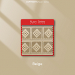 1 tk 10-20% pimendav Prantsuse Retro &uuml;hev&auml;rviline &otilde;&otilde;nes teemantv&otilde;rega narmastega pooll&auml;bipaistev kardin elutuppa Magamistoa r&otilde;du Kodukaunistus Nuan Series W100cm x L130cm beež