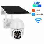 5MP p&auml;ikeseenergia WiFi Tuya v&auml;li-IP66 veekindel PTZ-kaamera traadita madala energiatarbimisega aku turv valve PIR automaatne j&auml;lgimine uus auto v&auml;rv