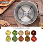 Kahe otstarbega veski: Liha, k&uuml;&uuml;slauk, toidulisand ja mahlapress single cup cross knife; M200B British Standard must