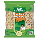TATA Sampann Lihvimata Urad Dal (L&otilde;hestatud), 500 grammi