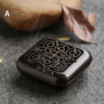 Minisulamist viirukikarbi spiraal viirukip&otilde;leti ploomi&otilde;is bambusest kr&uuml;santeem 4-Gentlemen Zeni sandlipuu p&otilde;leti kodukaunistus