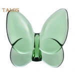 Kunstkristallliblika kujuke, mini lendav liblikakuju, klaasist liblikas, kogutav loom kodu magamistoa kontori t&ouml;&ouml;laua kaunistamiseks