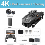 Uus V168 PRO droonide GPS Professionaalne 8K HD-kaameraga FPV 5G Wifi Harjadeta mootor Kokkupandav RC Quadcopter takistuste v&auml;ltimise droonim&auml;nguasi kingitus 4K 1 battery must