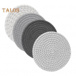 4 tk. Kuumade roogade ilualused Kuumad potid ja pannid Paksud kuumakindlad kohamatid Pliidiplaadimatid K&ouml;&ouml;gialused lauaplaadile 18cm mitmev&auml;rviline