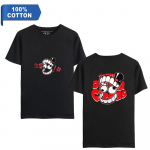 H&auml;mmastav digitaalne tsirkus Naiste meeste puuvillased T-s&auml;rgid Graafiline s&auml;rk Anime tr&uuml;kiga O-kaelusega &Uuml;lem&otilde;&otilde;duline L&uuml;hikeste varrukatega Mood Meeste riided T&auml;navamood S must