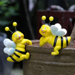 2 tk aia mesilaste kujud, miniatuursed skulptuurid lillepott Hugger kujukesed Bonsai servadekoratsioon tiigi jaoks