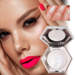 Pearl White Face Highlighter Meik Glitter Diamond Sparkly Highlighters Meigipuuder n&auml;ole Keha P&otilde;sed Kahvatu nahk One Size