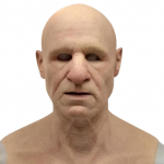 Lateks realistlik vanaisa mask Halloweeni peoks Cosplay Halloweeni l&otilde;pu mask Realistlikud vanaisa maskid