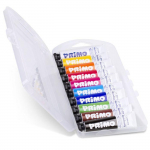 Tube d&rsquo;aluminium, bo&icirc;te en PP, 10 couleurs. 12 ml mitmev&auml;rviline