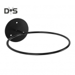 Seinale paigaldatav korvpallihoidja rauast pallide v&auml;ljapaneku hoiuriiul sporditarvikute organiseerija korvpalli jalgpalli v&otilde;rkpalli jalgpalli ragbi jaoks must