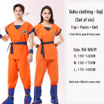 Dragon Ball Z kost&uuml;&uuml;m: Goku, Kame Meister, Piccolo rollim&auml;ng Halloweeni v&otilde;i lavalise esinemise jaoks Extra Large