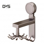 P&ouml;&ouml;ratavate konksudega k&ouml;&ouml;gin&otilde;ude riidepuu Seinale paigaldatav k&ouml;&ouml;giriiul, tugev kandev&otilde;imega, kergesti paigaldatav k&ouml;&ouml;giriistade hoidik A