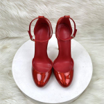 Laserpunane Kevad S&uuml;gis Naiste Kingad 10/12CM &Uuml;lik&otilde;rged Kontsad Postitantsu Kingad Stiletto Mujer Suurus 33-46 Kingad Naistele 41 white