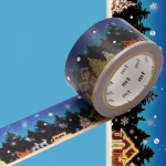 Masking Tape MT NOEL village de No&euml;l - forest illumination - Masking Tape (MT) Multicolore - Assort