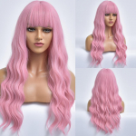Blond Body Wave s&uuml;nteetilised parukad naistele Pikalainelised valged Lolita Cosplay Party Looduslikud kuumakindlad juuksed Pelucas De Mujer TB2020022-2