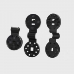 100 tk Varjutuskanga Plastikklipsid P&auml;ikesev&otilde;rgu Klambrid Kasvuhoonekanga Kinnitusklambrid &Ouml;&ouml;siga Aiav&otilde;rgu Konks