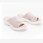 Naiste vabaaja rannasussid Ortopeedilised venivad ortopeedilised sandaalid Naistele avatud varbaga hingavad slaidid Stretch Cross Kingad &otilde;ues 36 roosa