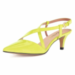 Naiste kingad Suvi 5cm Terava ninaga Ristrihmaga Pandlaga Sandaalid Slingback K&otilde;rged kontsad Pidu Pulmakleit Mugavad kingad 39 beige
