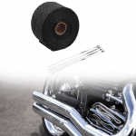 Motorcycle Heat Shield Easy Installation Protector Accessory to Install Black 5 M