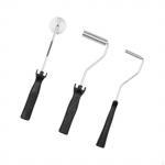 3Pcs Fiberglass Laminating Rollers Bubble Paddle Tool Hand Easy to Clean Paint Set