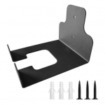 Elektrilise aiat&ouml;&ouml;riista riidepuu hekitrimmeri alus, tugev kandev&otilde;imega, kergesti paigaldatav seinale kinnitatav murutrimmeri hoiurest must